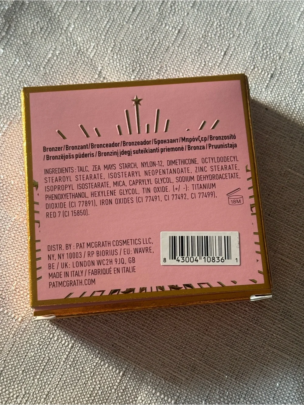Pat McGrath Labs Skin Fetish Divine Bronzer Naked Desire 9.5g New in Box